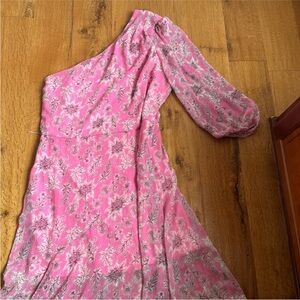 Taylor One Shoulder Floral Maxi Dress